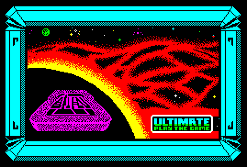 Alien 8 by Ultimate ZX Spectrum Loading Screen