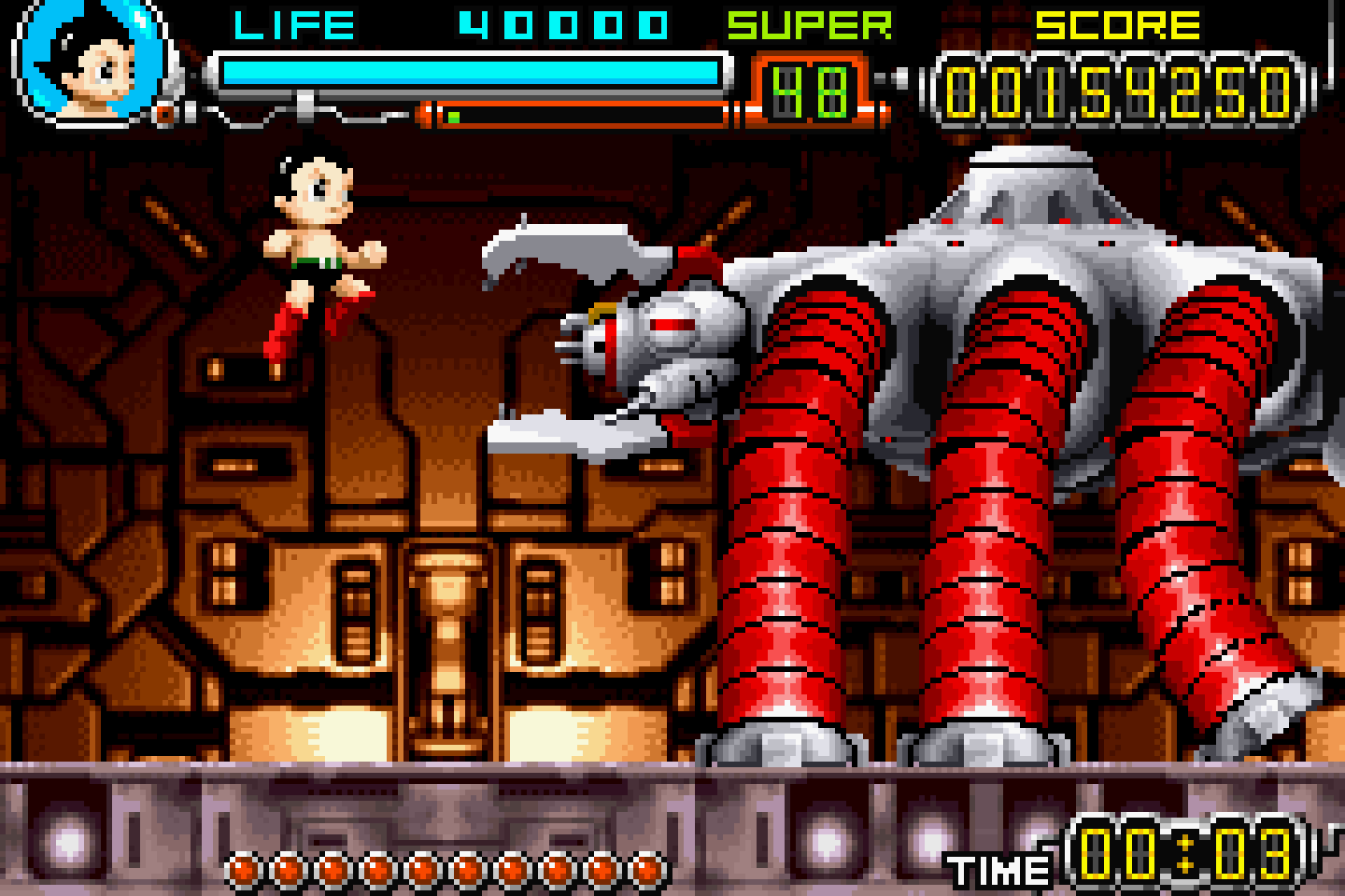 Astro Boy Omega Factor GBA 23 | The King of Grabs