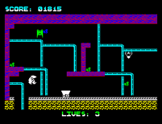 Wanted Monty Mole ZX Spectrum 21