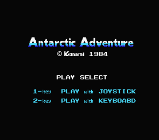 Antarctic Adventure MSX 01