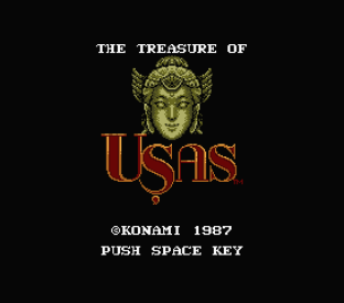 The Treasure of Usas MSX 01