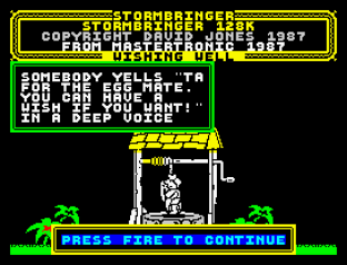 Stormbringer 128K ZX Spectrum 42