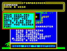 Stormbringer 128K ZX Spectrum 43