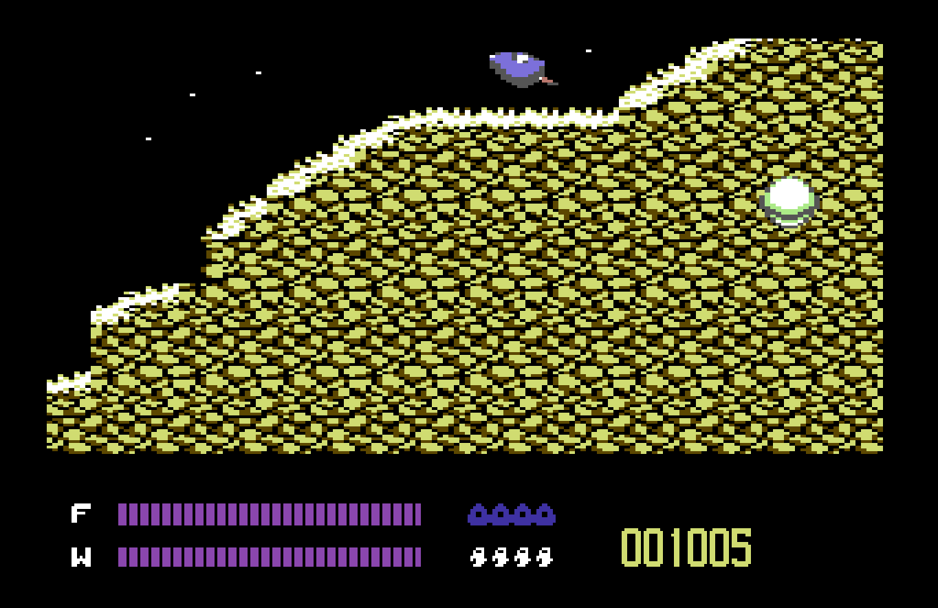 Solar Jetman, Commodore 64 | The King of Grabs