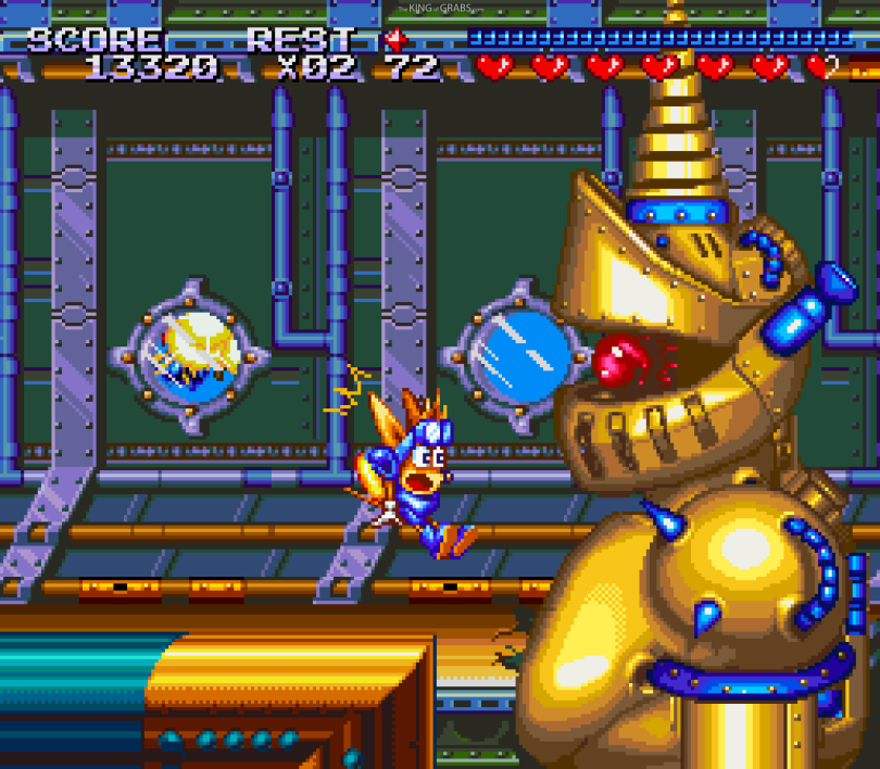 Sparkster SNES 038 | The King of Grabs