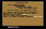 Ghostbusters C64 85
