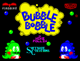 Bubble Bobble ZX Spectrum 001
