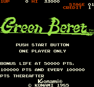 Green Beret Arcade 001