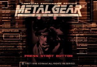 Metal Gear Solid PS1 001