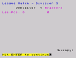 Football Manager ZX Spectrum 068