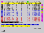 Football Manager ZX Spectrum 126
