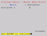 Football Manager ZX Spectrum 168