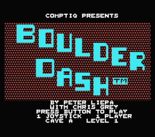 Boulder Dash MSX 01