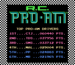 RC Pro-Am NES 90