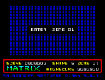 Matrix - Gridrunner 2 ZX Spectrum 03