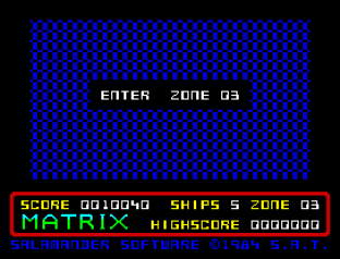Matrix - Gridrunner 2 ZX Spectrum 20