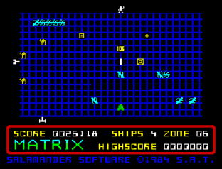 Matrix - Gridrunner 2 ZX Spectrum 56