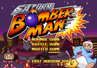 Saturn Bomberman Sega Saturn 001