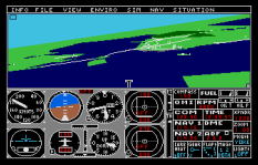 Flight Simulator 2 Atari ST 033