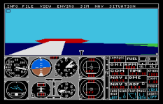 Flight Simulator 2 Atari ST 054