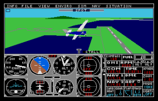 Flight Simulator 2 Atari ST 100