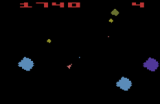 Asteroids Atari 2600 10