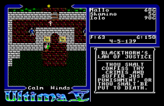 Ultima 5 - Warriors of Destiny Amiga 010
