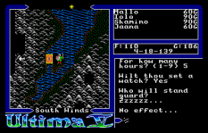 Ultima 5 - Warriors of Destiny Atari ST 142