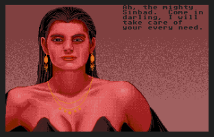 Sinbad and the Throne of the Falcon Atari ST 23