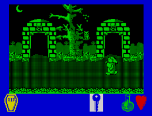 Bride of Frankenstein ZX Spectrum 09