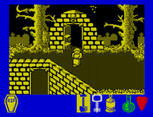 Bride of Frankenstein ZX Spectrum 34