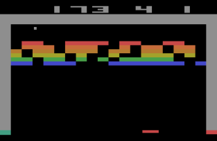 Breakout Atari 2600 45